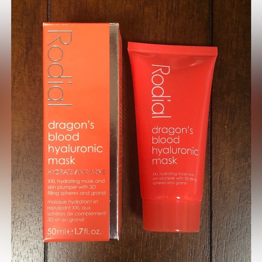 Rodial Dragons Blood Hyaluronic Mask 1.7 oz 50ml Full Size ~ New in Box!! ❤️